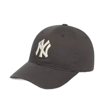 MLB NY Dark Grey Cotton Baseball Cap for Men & Women