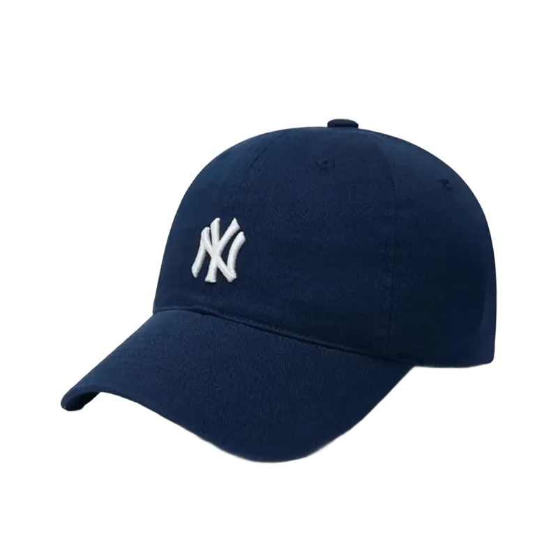 MLB NY Navy Cotton Baseball Cap Unisex Adjustable