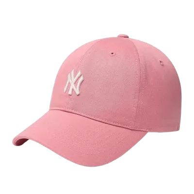 MLB Pink NY Baseball Cap: Unisex Cotton Streetwear Hat