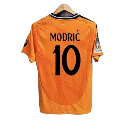 Modric 10 Orange Breathable Quick-Dry Soccer Jersey