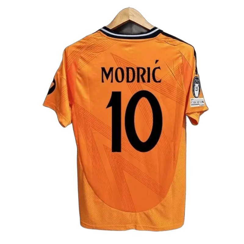 Modric 10 Orange Breathable Quick-Dry Soccer Jersey
