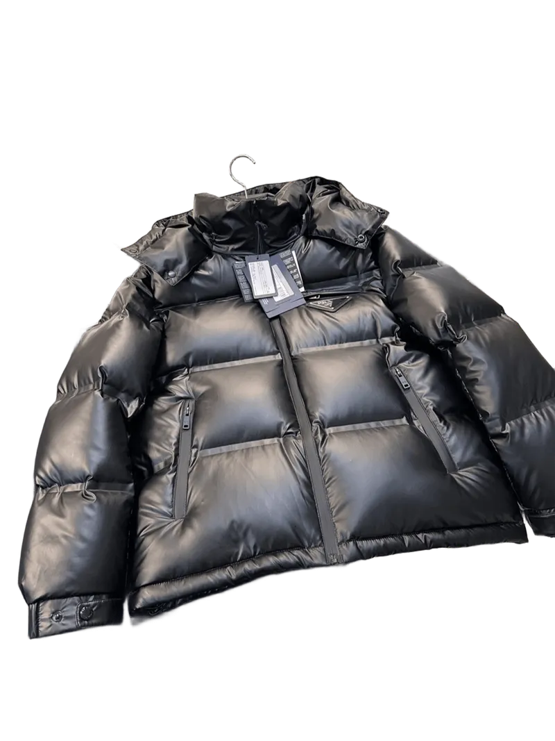 Moncler Black Down Jacket: Unisex Winter Coat