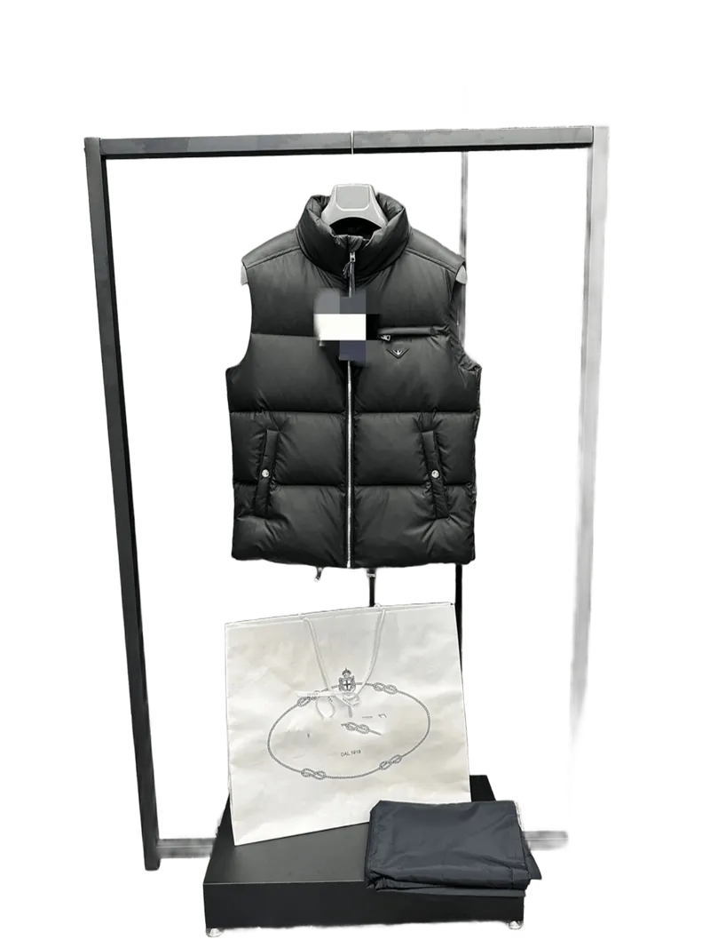 Moncler Men's Black Quilted Puffer Vest