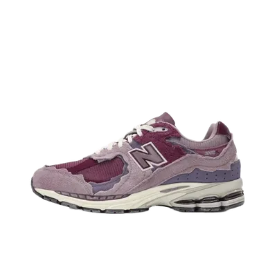 New Balance 2002R Purple Pink Suede Sneakers