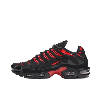 Nike Air Max 90 Black Red Retro Mesh Sneakers w/ Air Cushion