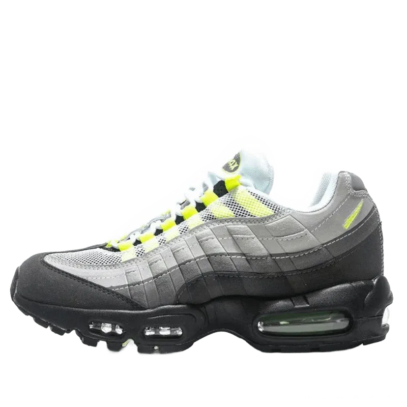 Nike Air Max Retro Grey Black Leather Mesh Sneakers