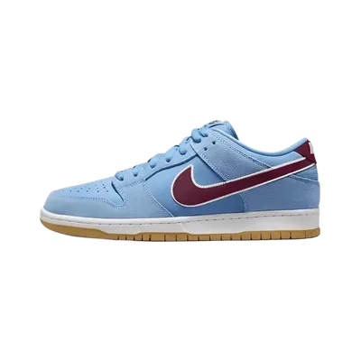 Nike Dunk Light Blue Suede Retro Unisex Sneakers