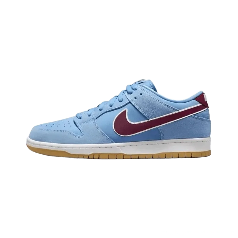 Nike Dunk Light Blue Suede Retro Unisex Sneakers