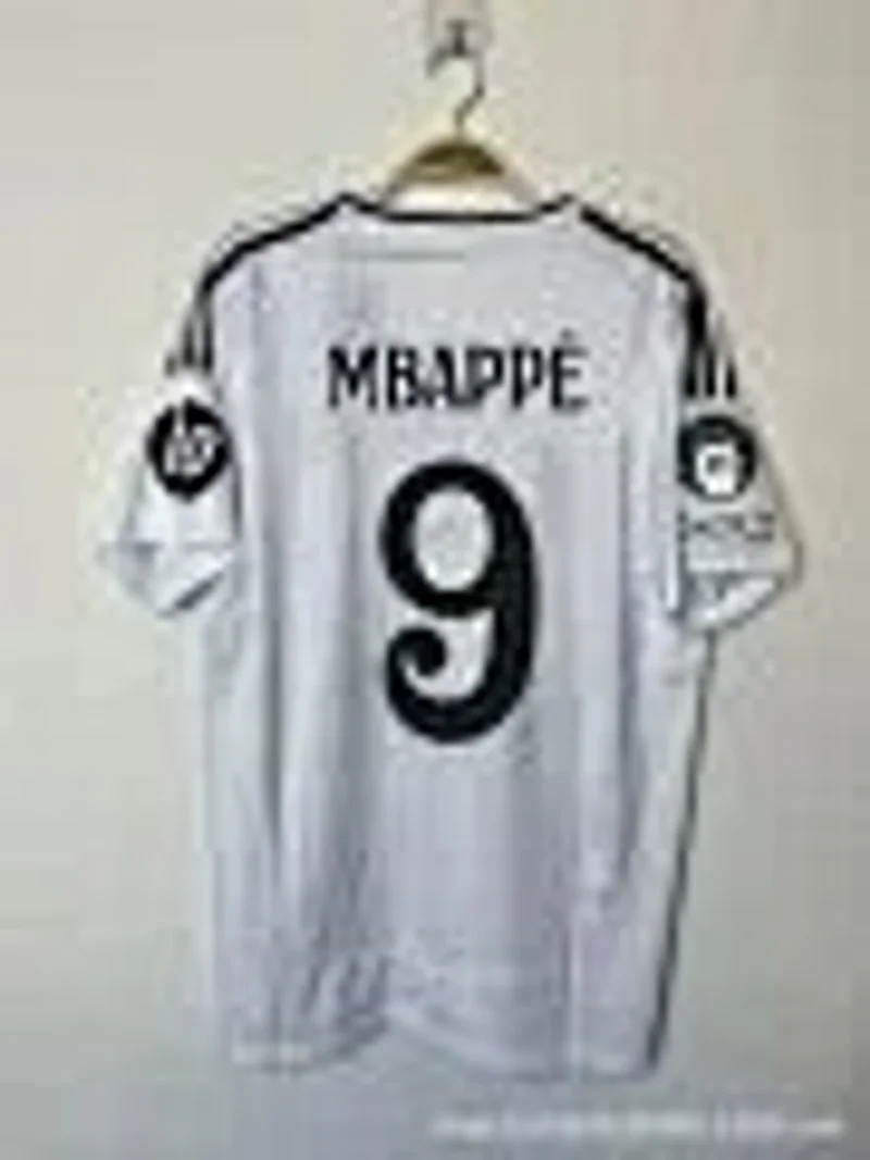 Nike Football Jersey 9 MISAPPE: Men's Breathable White Shirt