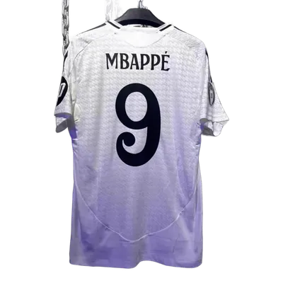 Nike Mbappé 9 White Football Jersey - Breathable Quick-Dry