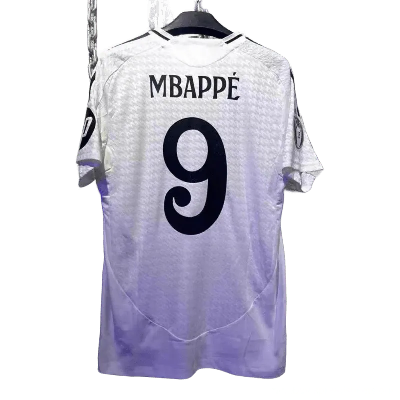 Nike Mbappé 9 White Football Jersey - Breathable Quick-Dry