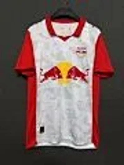Nike Red Bull Cotton Tee: White Athletic Unisex Shirt