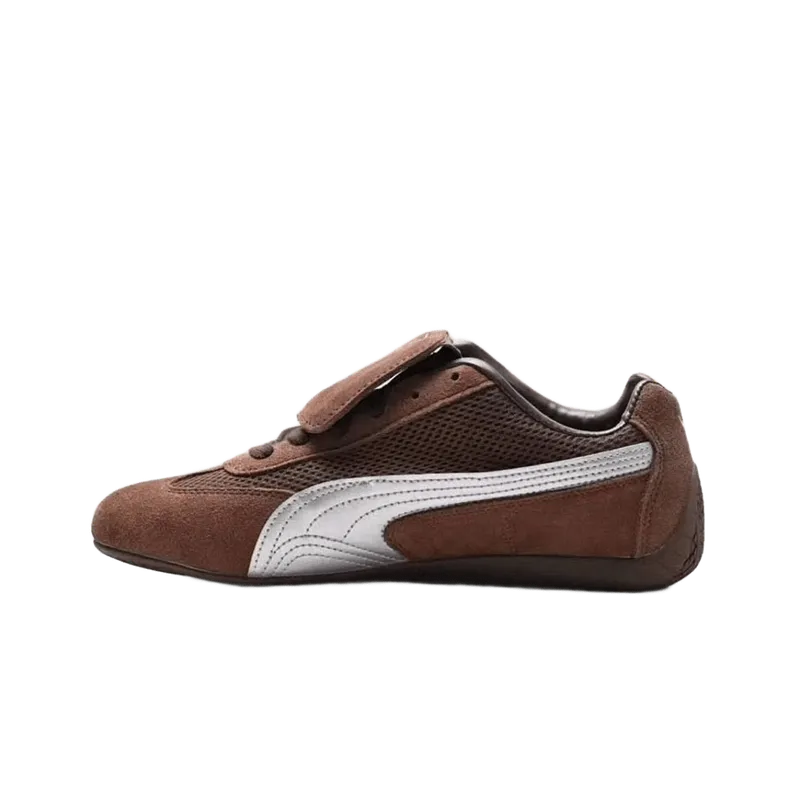 Puma Brown Suede Retro Sneakers: Unisex Vintage Style Shoes
