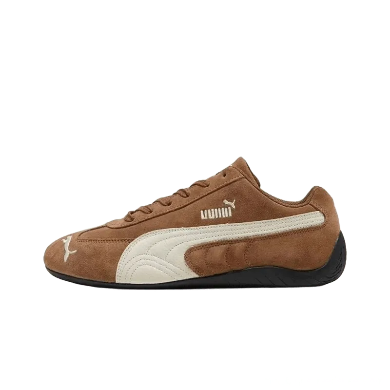 Puma Classic Brown Suede Retro Cushioned Unisex Sneakers