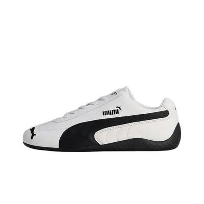 Puma Classic Leather Sneakers Black White Retro Unisex
