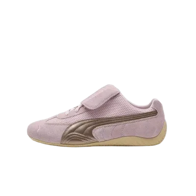 Puma Classic Pink Suede Unisex Sneakers with Strap