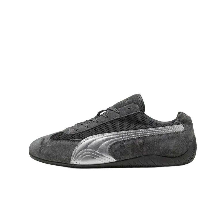 Puma Classic Suede Sneakers: Grey Retro Unisex Shoes