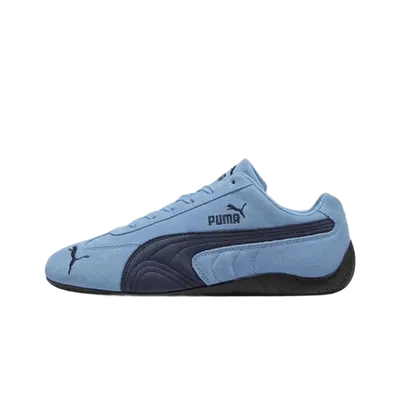 Puma Classic Suede: Light Blue Retro Cushioned Sneakers