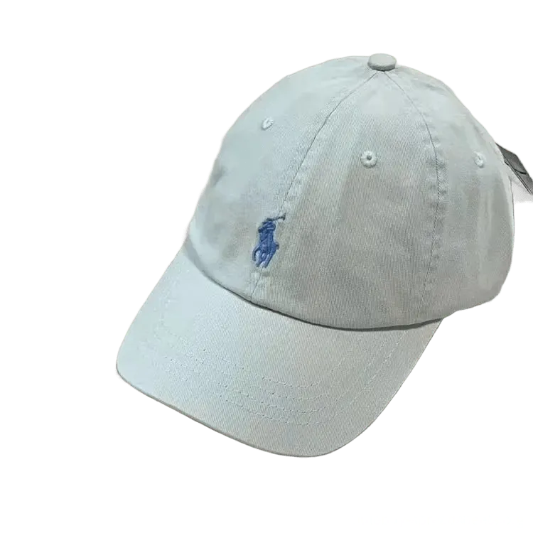 Ralph Lauren Grey Cotton Unisex Baseball Cap