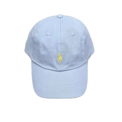 Ralph Lauren Light Blue Cotton Baseball Cap Unisex