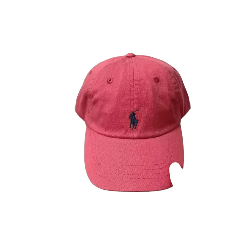 Ralph Lauren Pink Cotton Unisex Baseball Cap