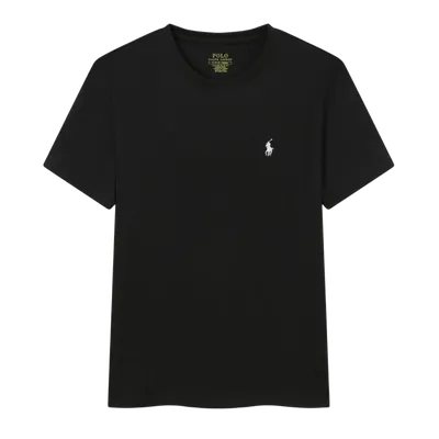 Ralph Lauren Polo Black T-Shirt: Unisex Cotton Tee