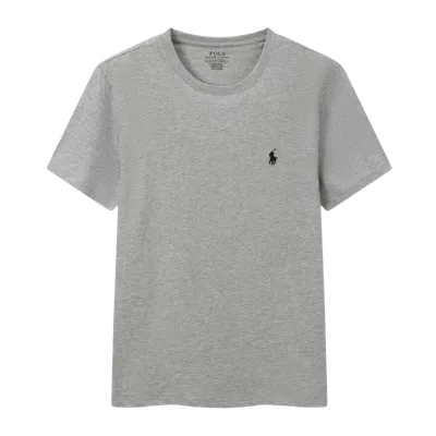 Ralph Lauren Gray Cotton Classic Polo Shirt for Men