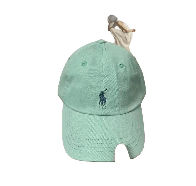 Ralph Lauren Polo Green Cotton Baseball Cap