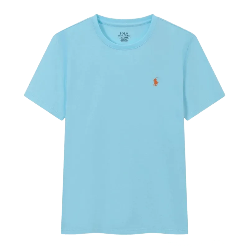 Ralph Lauren Polo Light Blue Cotton T-Shirt