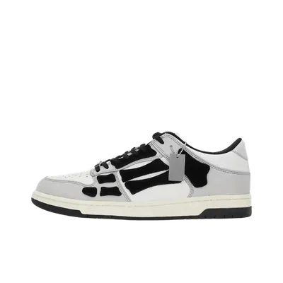 Amiri Black White Leather Sneakers | Unisex Streetwear Shoes