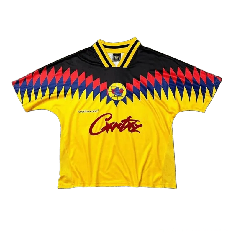 Rulestheworld Retro Breathable Quick-Dry Soccer Jersey Vintage