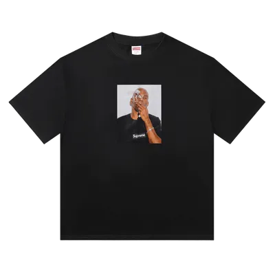 Supreme Black Cotton Streetwear T-Shirt, Unisex Classic