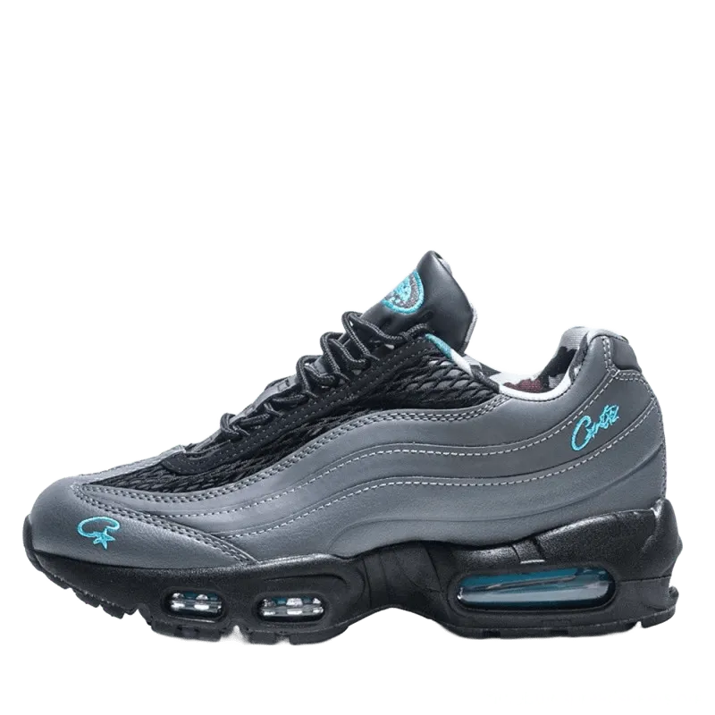 Nike Air Max 95 Retro Grey Black Cushioned Sneakers