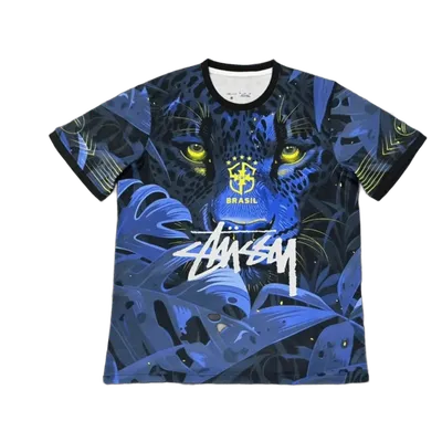 Stussy 90s Animal Totem Blue T-Shirt | Unisex Streetwear