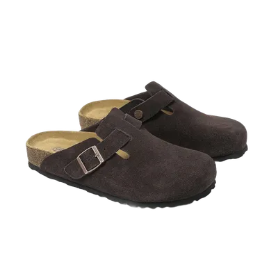 Birkenstock Arizona Suede Sandals: Brown Unisex Comfort