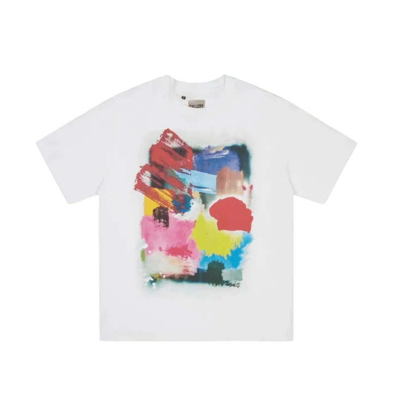 Gallery Dept. Art Tee: White Graffiti Unisex T-Shirt