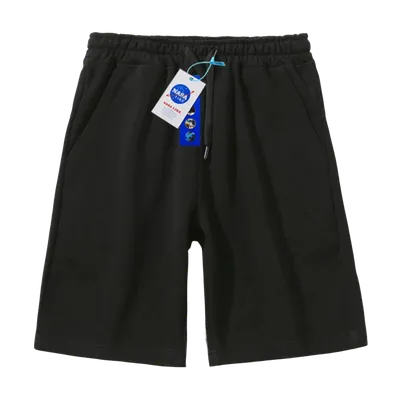 NASALIKE Black Shorts: Premium Sporty Unisex Casual Pants