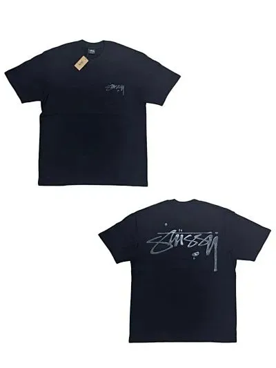 STUSSY Classic Black T-Shirt | Unisex Streetwear