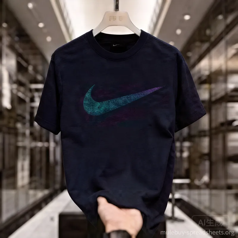 Nike Black Breathable Athletic Wear: Unisex Street Style T-Shirts