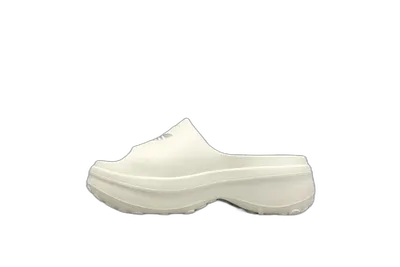 Adidas White Slides: Unisex Sporty Cushioned Comfort Sandals