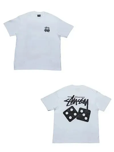 Stussy Classic White Cotton Unisex T-Shirt | Streetwear Tee