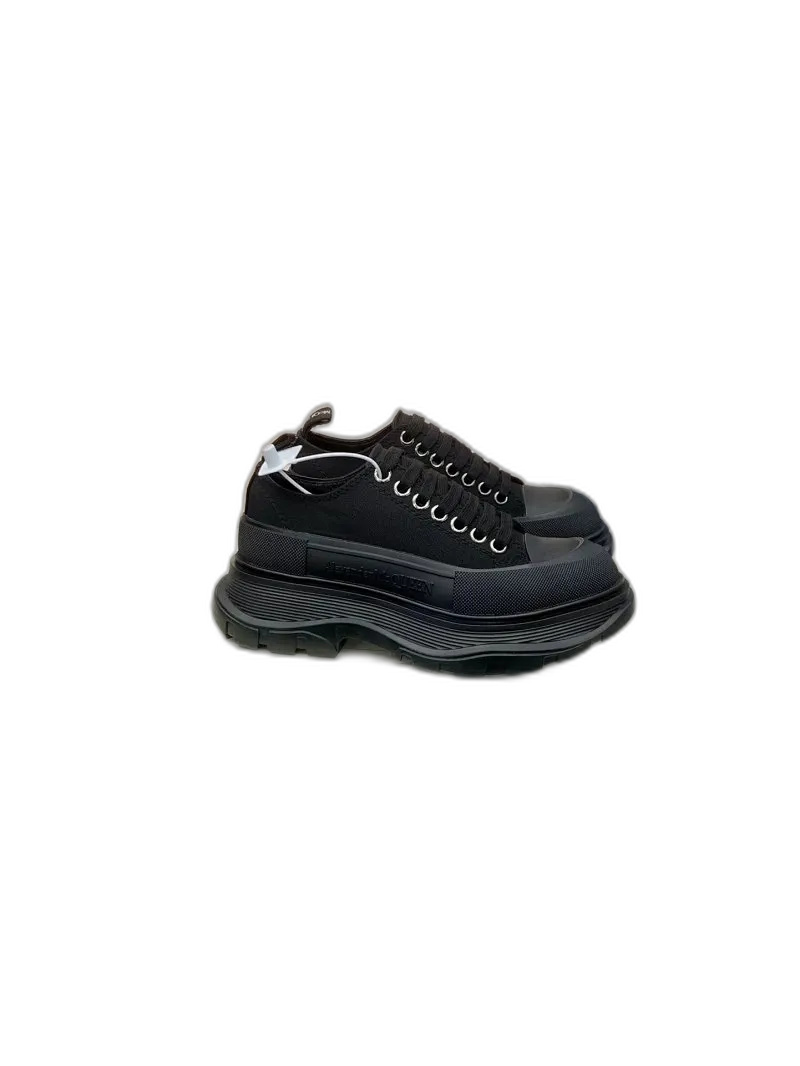 Alexander McQueen Black Platform Sneakers Unisex
