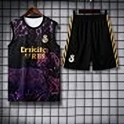 Adidas Black Breathable Athletic Wear Set, Unisex Sportswear