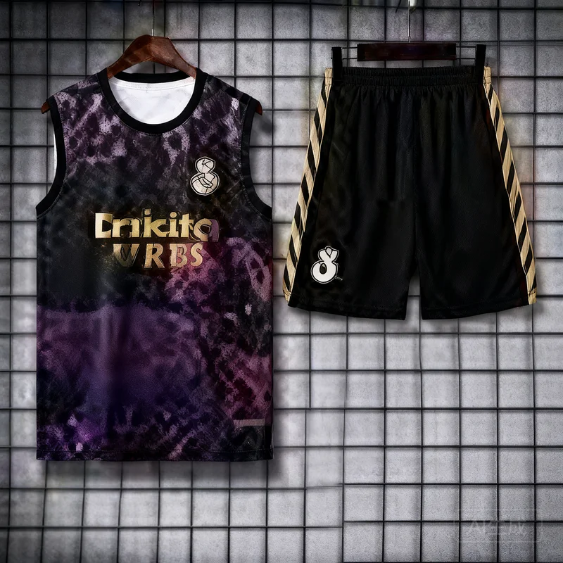 Adidas Black Breathable Athletic Wear Set, Unisex Sportswear