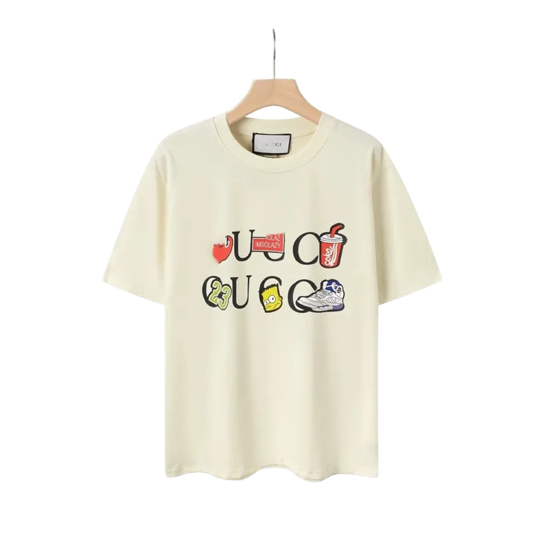 Gucci Off-White T-Shirt: Cotton Unisex Streetwear with Print