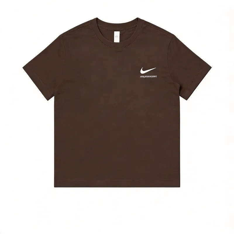 Nike Black Breathable Athletic T-Shirt, Unisex Sportswear