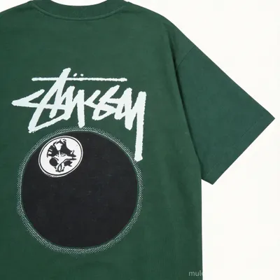 Stussy Classic Black Cotton T-Shirt: Unisex 90s Streetwear Tee