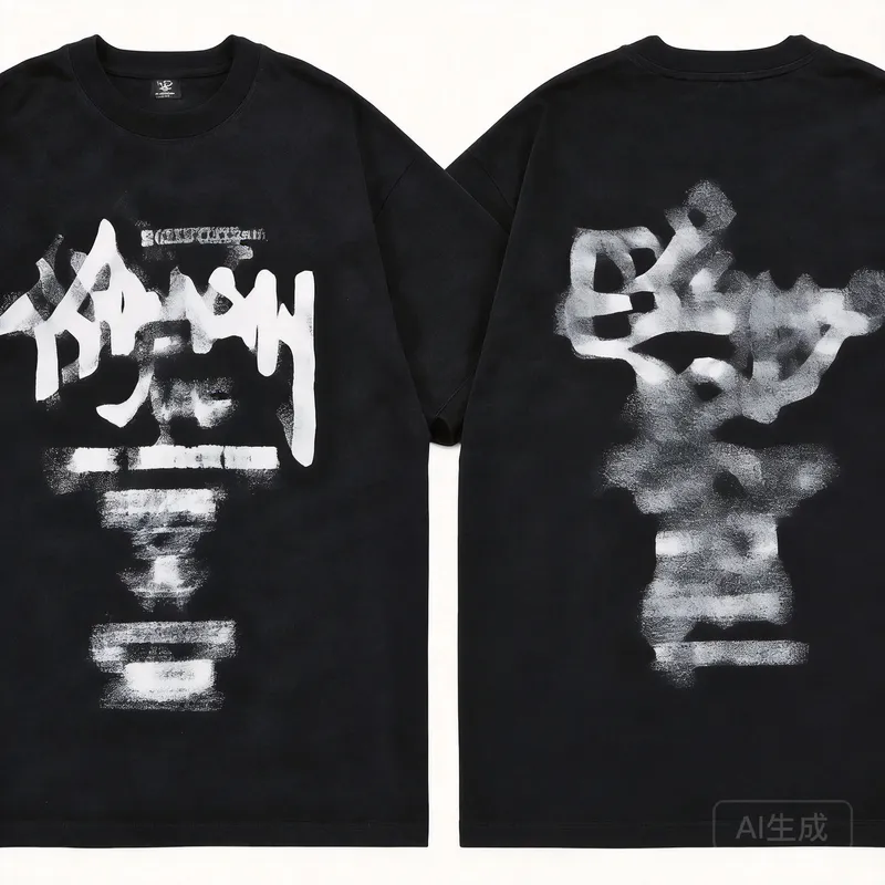 STUSSY 90s Black Classic Logo Unisex T-Shirt