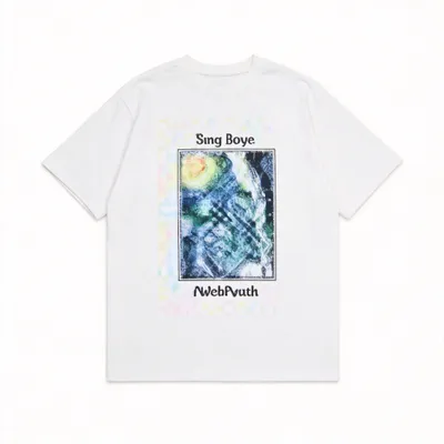 Stussy 90s Classic White Unisex Cotton T-Shirt