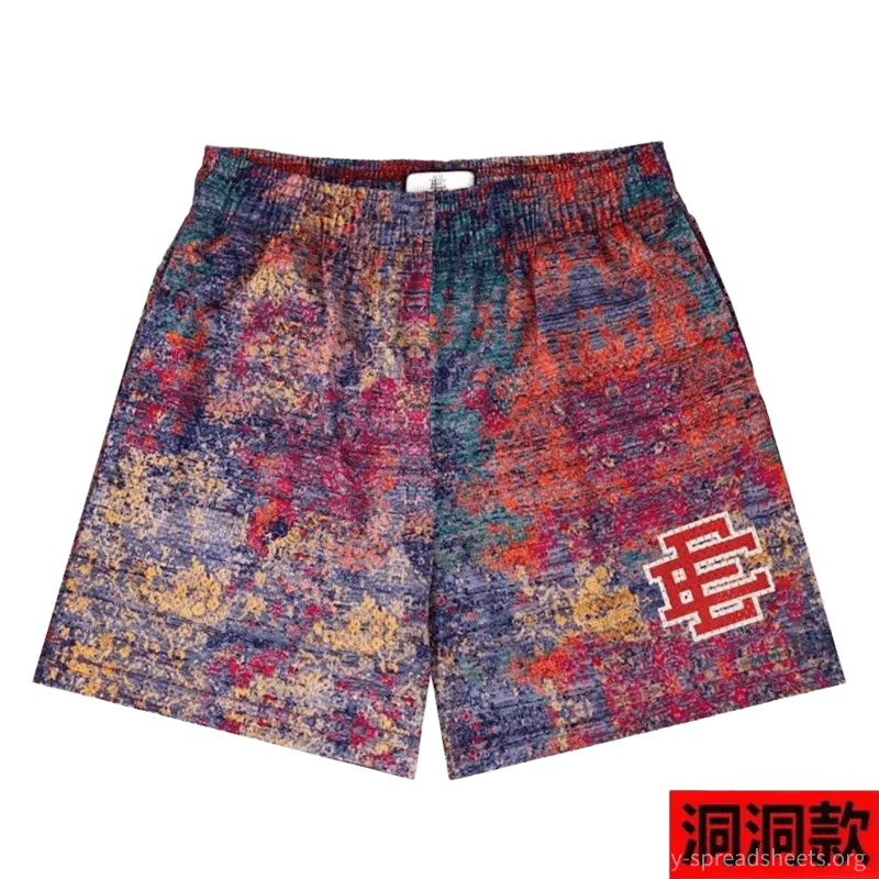 EE Mesh Shorts: Breathable, Colorful Unisex Summer Pants